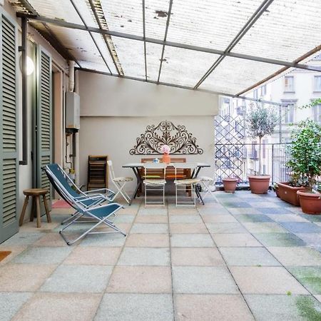 Joivy Apt For 6 With Big Terrace In Milan Centro Storico Exterior photo