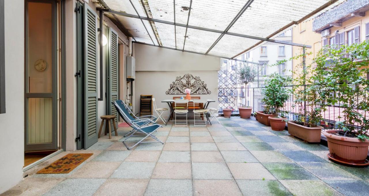Joivy Apt For 6 With Big Terrace In Milan Centro Storico Exterior photo